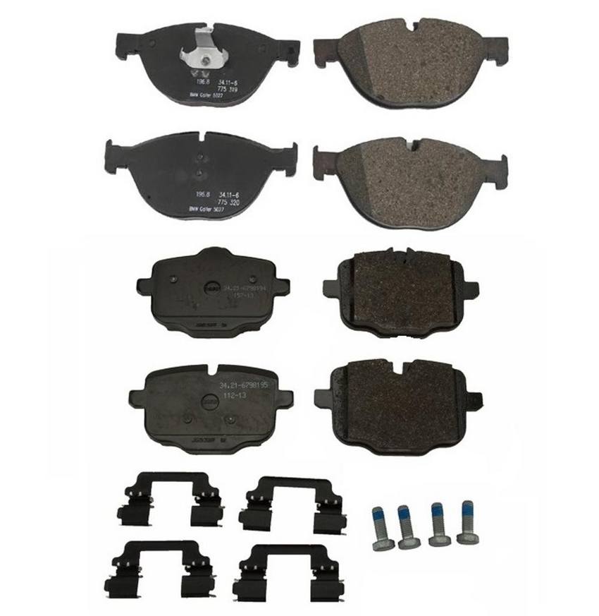 BMW Disc Brakes Kit - Pads Front and Rear